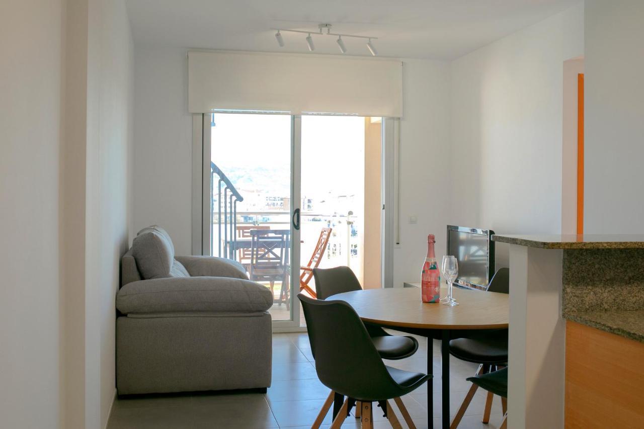 Magnifico Apartamento Cerca De La Playa Con Piscina - Roses Exterior foto